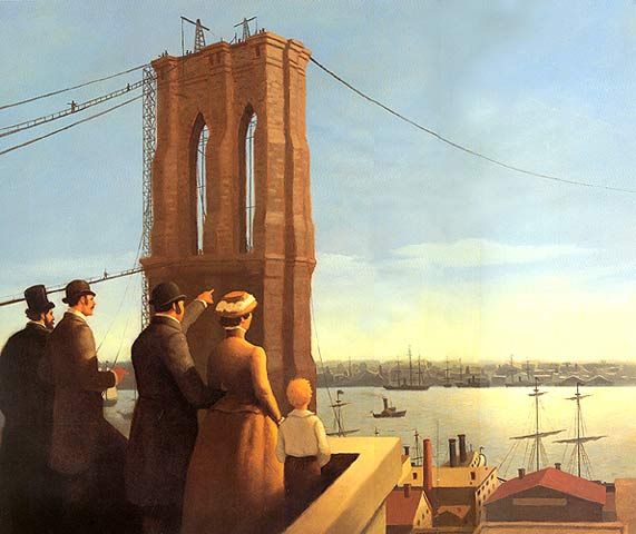 Image for event: The Brooklyn Bridge and Brooklyn Heights