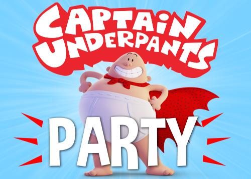 Image for event: Captain Underpants Party