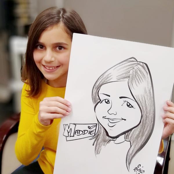 Image for event: Caricature Drawing (Montgomery Grand Opening Event)