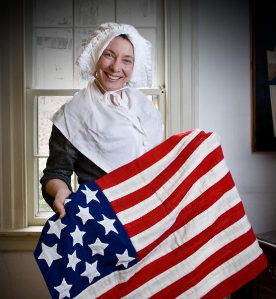Image for event: Betsy Ross: The Flag Unfurled
