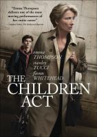 Image for event: The  Children Act
