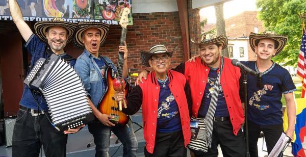 Image for event: Outdoor Concert: Viva Vallenato Cumbia Band