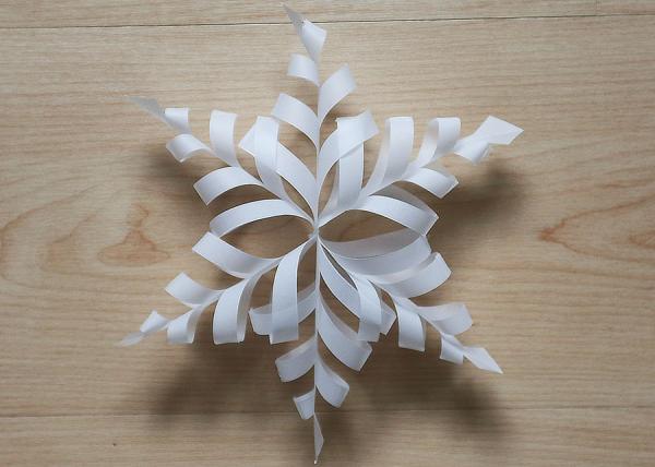 Image for event: 3D Paper Snowflakes